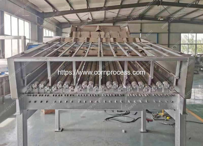 Rubber-Roller-Type-Fresh-Sweet-Corn-Husk-Removing-Machine