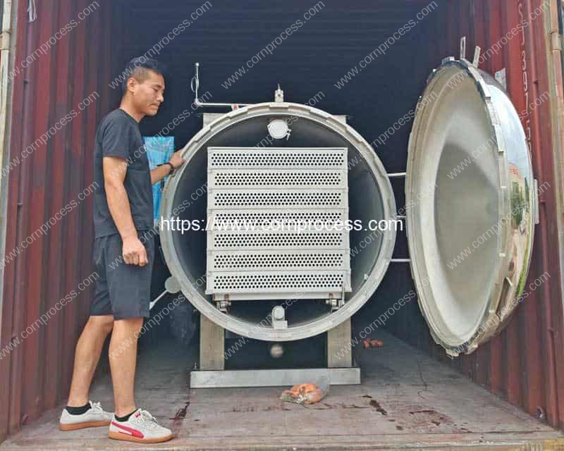 Automatic-Sweet-Corn-Cooking-Autoclave-Container-afor-Indonesia-Customer