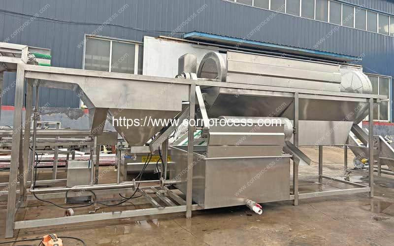 Automatic-Corn-Kernel-Rotary-Drum-Water-Washing-Machine