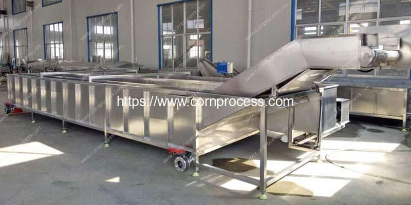 Automatic-Sweet-Corn-Kernel-Ice-Water-Washing-Cooling-Machine