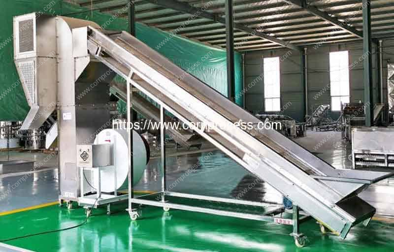 Automatic-Sweet-Corn-Kernel-Winnower-Cleaning-Machine