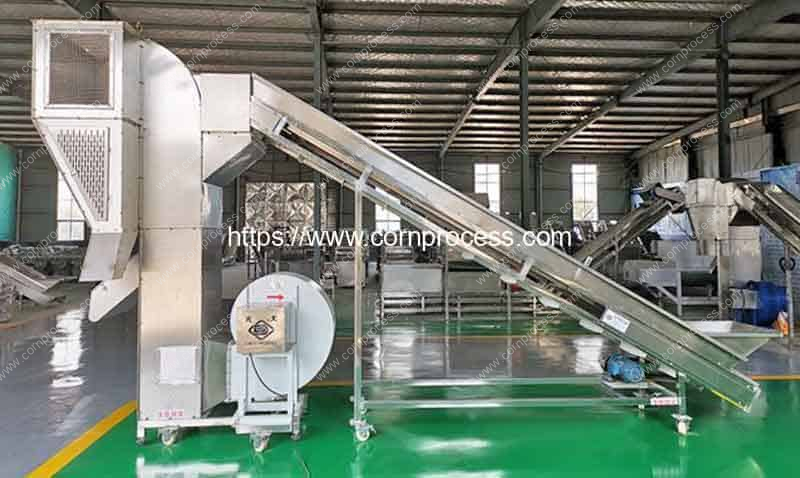 Automatic-Sweet-Corn-Kernel-Winnowing-Machine