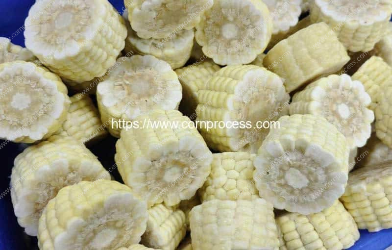 Automatic Frozen Corn Cob Short Production Line